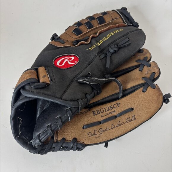 Rawlings RBG125CP Baseball Glove Fastback RHT Gold 12.5” Player Preferred - Picture 2 of 7